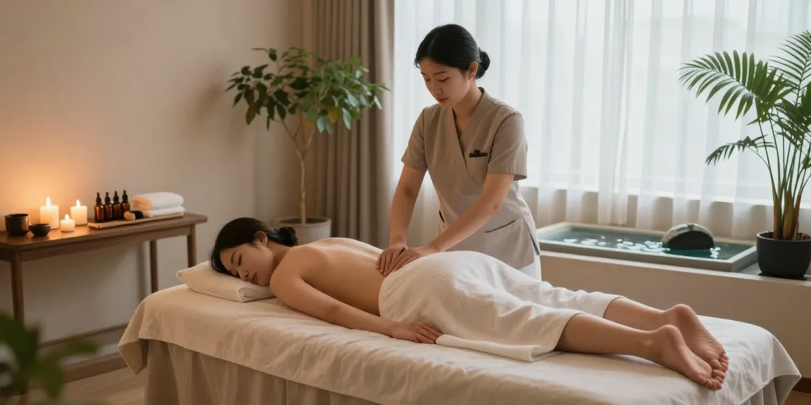 Experience 강남출장마사지 in a serene wellness retreat with a skilled therapist.