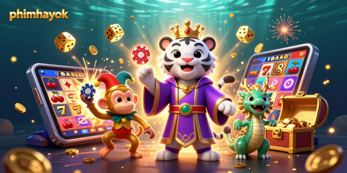 Engage with thrilling gameplay at phimhayok featuring vibrant 3D casino characters and dynamic elements.