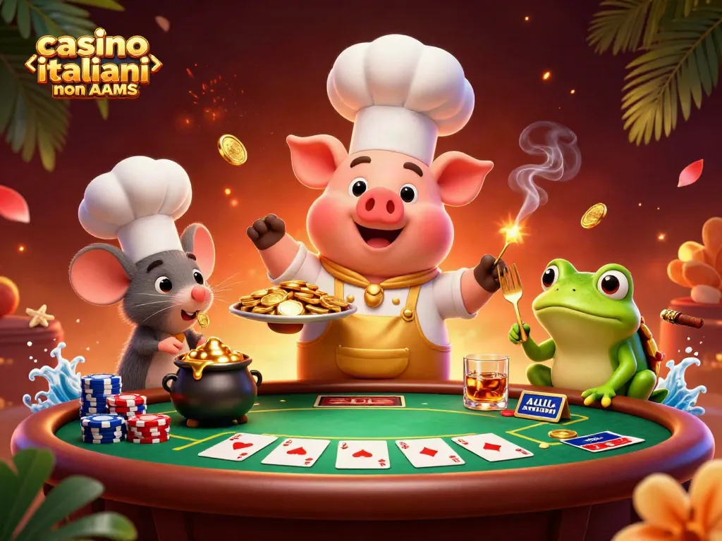 Gioca nei casino italiani non AAMS e vinci con i favolosi bonus di benvenuto per un'esperienza ariosa.