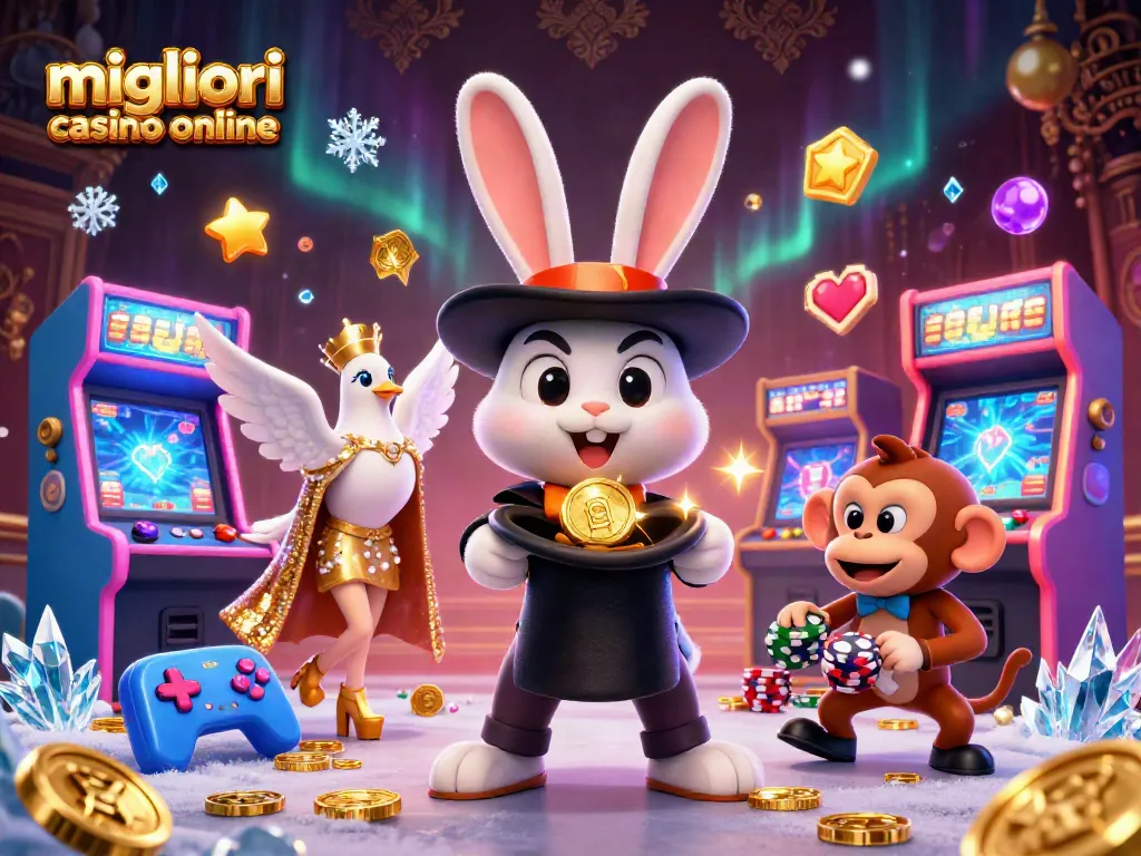Scopri i migliori casino online interattivi con maghi e giochi luminosi.