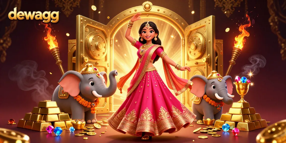 Experience the thrilling action of dewagg betting promotions with vibrant characters and treasures.