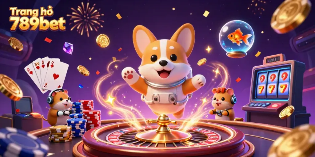 Experience thrilling gaming action at Trang chủ 789bet with dynamic elements and vibrant scenes.
