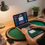 Engaging gameplay session on IDCASH 88 poker platform showcasing dynamic interface and strategic betting.