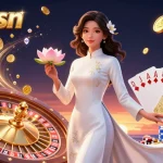 Experience dynamic wins at rr88csn with a stunning 3D casino illustration showcasing game elements and vibrant details.