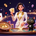 Experience thrilling excitement at 888new with glamorous card games and vibrant casino elements.