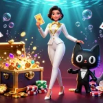 Engage in vibrant gameplay at 888B with a glamorous casino scene full of action and excitement.