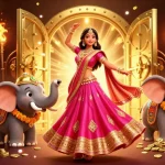 O8 enhances your jackpot experience with vibrant visuals of winning treasures and characters.