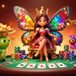 Experience thrilling gameplay and tournaments with login idnscore at an illustrated poker scene.