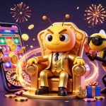 Joacă jocuri poker casino într-o atmosferă plină de energie, cu personaje captivante și elemente de joc.