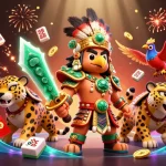 Experience winning thrills at VMAX Casino with vibrant 3D imagery and game elements.