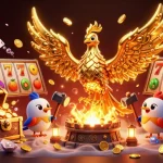 Experience seamless slots action at 9bet with a vibrant 3D casino themed illustration.