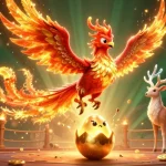 Experience the thrilling world of 32WIN with a vibrant phoenix scene representing exciting gameplay.