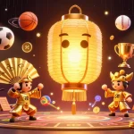 Experience thrilling games at red88 casino, highlighted by vibrant characters and action-packed sports elements.