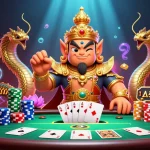 Tải Go88 to enjoy intense poker moments with vibrant Naga guardians and a dynamic casino atmosphere.