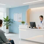 Hair transplant turkey price consultation in a modern healthcare clinic, showcasing expert care and patient support.