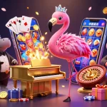 Experience the thrill of rakhoitv with vibrant scenes of casino fun and dynamic gaming action.