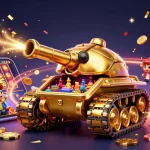 Win exciting games at LUCKY88 with vibrant 3D casino illustration and festive elements.