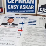 Casey Askar under scrutiny for misleading claims in political campaign.