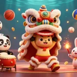 Explore the vibrant world of 789bet with an engaging casino scene featuring lively characters and dynamic sports elements.