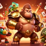 Experience the thrill of gaming at gg88a with vibrant scenes of slots, jackpots, and characters!