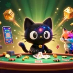 Experience Halobet's cosmic casino excitement with enchanting characters and dazzling game elements.